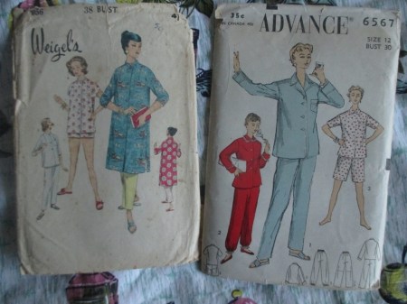 Vintage pajama patterns