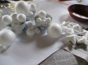 Solar system planets and stars