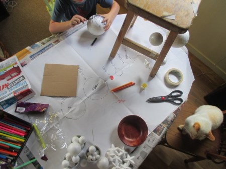 Solar system table and Austin