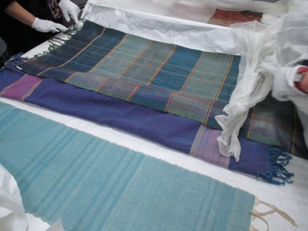 Muvany Textiles on the table Home Front Symposium