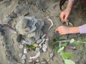 Luna's bronze age dwelling garden