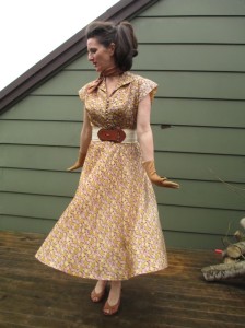 Sisterhood Vintage Dress tall spin front