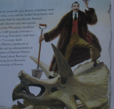 barnum's Bones inside well dressed Barnum