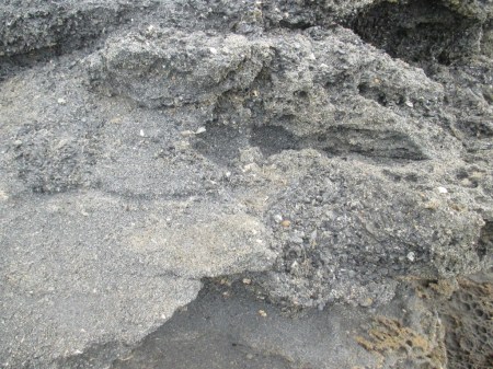 Matheson's Bay rock formation conglomerate