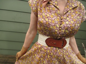 Sisterhood Vintage Dress bodice