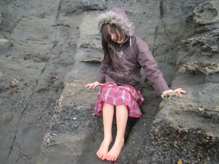 Matheson's Bay Luna noticed the layers