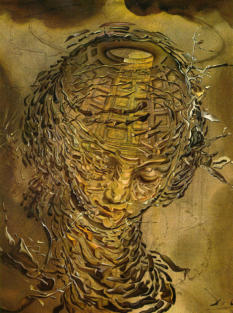 Raphaelesque Head Exploding Salvador Dali – Angela Rowe