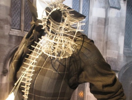 A Darker Eden Mild Red detail black shirt