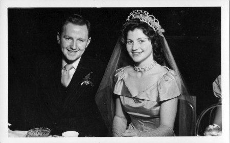 Shirley and Robt wedding meal