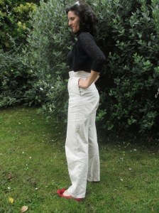 Academy 2953 slacks side on two