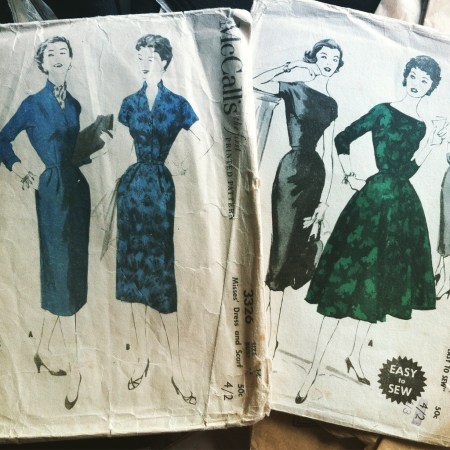 McCall's 3326 and 3468 patterns 2