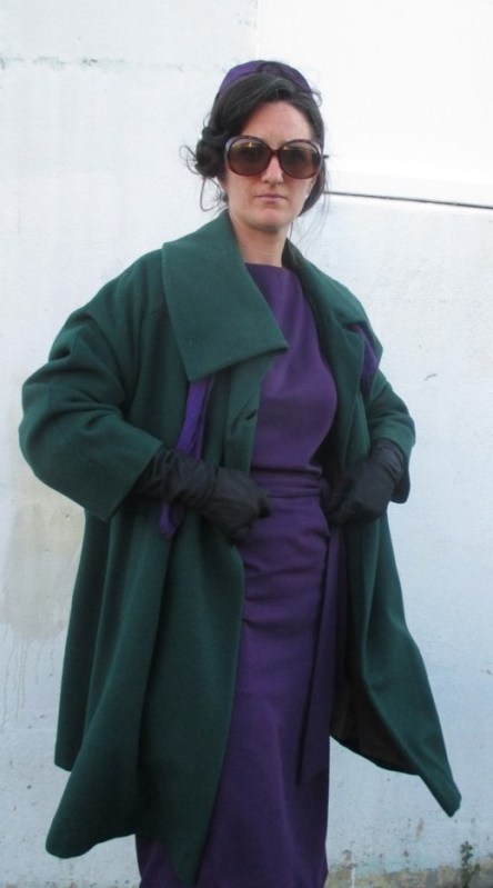 Mad Men Dress Challenge 3 Butterick 9497 coat