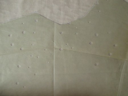 Vogue 1195 Patou pattern markings